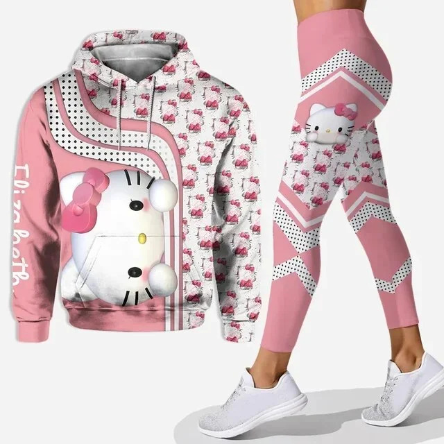 AliExpress Amazon estilo europeo y americano ropa de mujer 3D impreso Mickey Mouse dibujos animados señoras ocio deportes traje