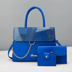 媽媽包中年女高級感歐美三件套子母包大容量包包  托特包工廠女包