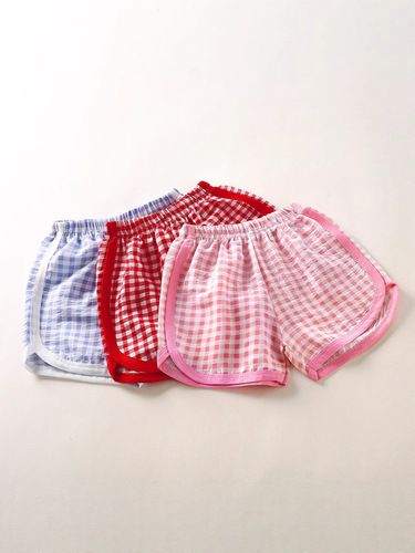 2025 New Children's Summer Shorts, Thin Striped Shorts for Boys and Girls, Casual Loose Shorts