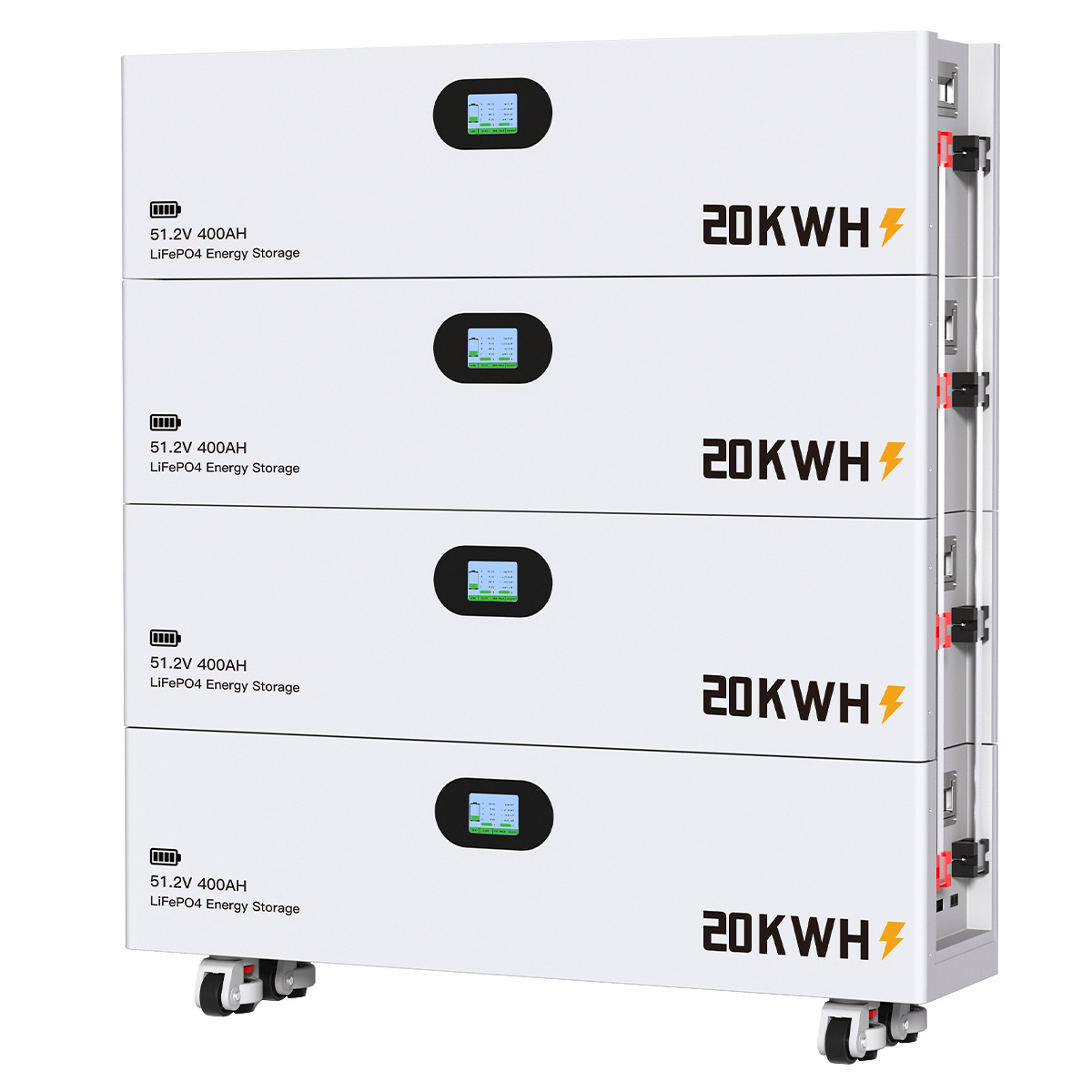 capacious lithium battery solar-powered