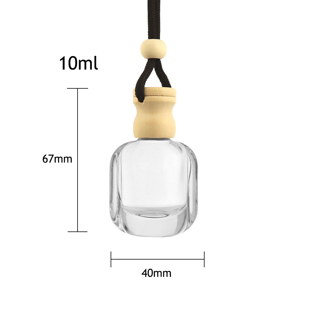 Botella de vaporizador de 5ml botella de fragancia botella de aceite esencial botella de vidrio transparente botella vacía botella de esmalte de uñas botella pequeña botella de perfume