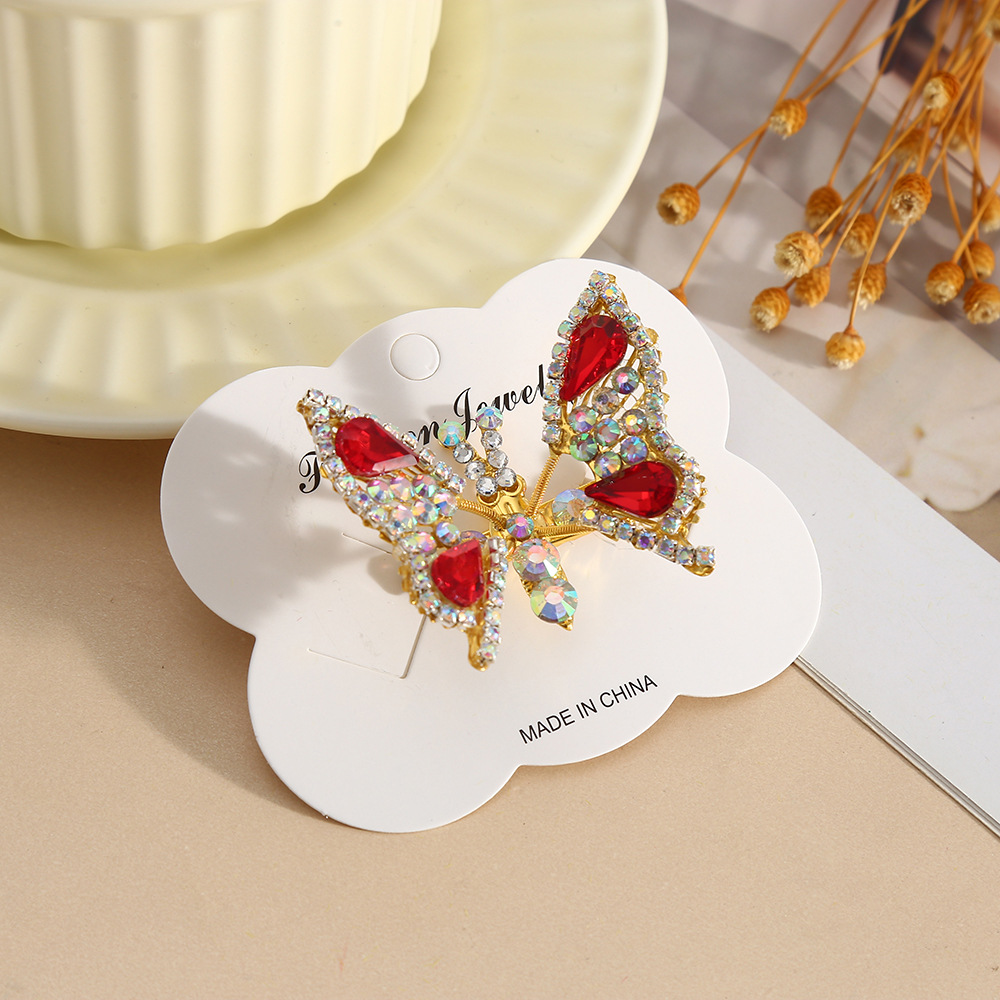 Metal Material Simple Style Classic Style Women's Butterfly Metal Plating Hair Clip
