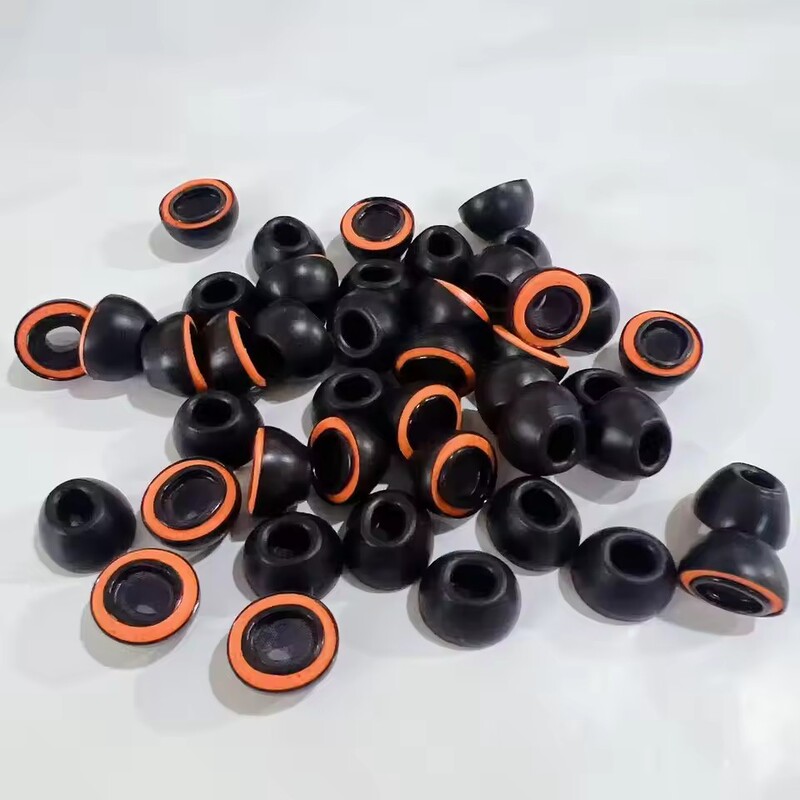 Suitable for Apple AirPods Pro Headphones Memory Foam Silicone Cover In-Ear Earplugs with Inner Cotton Pressure Relief Holes