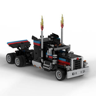 Building Blocks Moc-109719 Tech Detachable Truck Model Truck 957+ Particle Number
