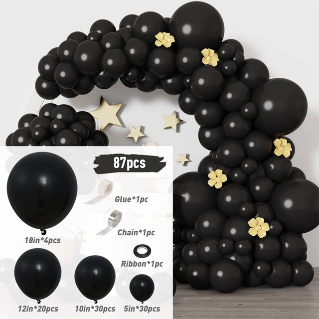 White-Gold-Balloon-Garland-Arc