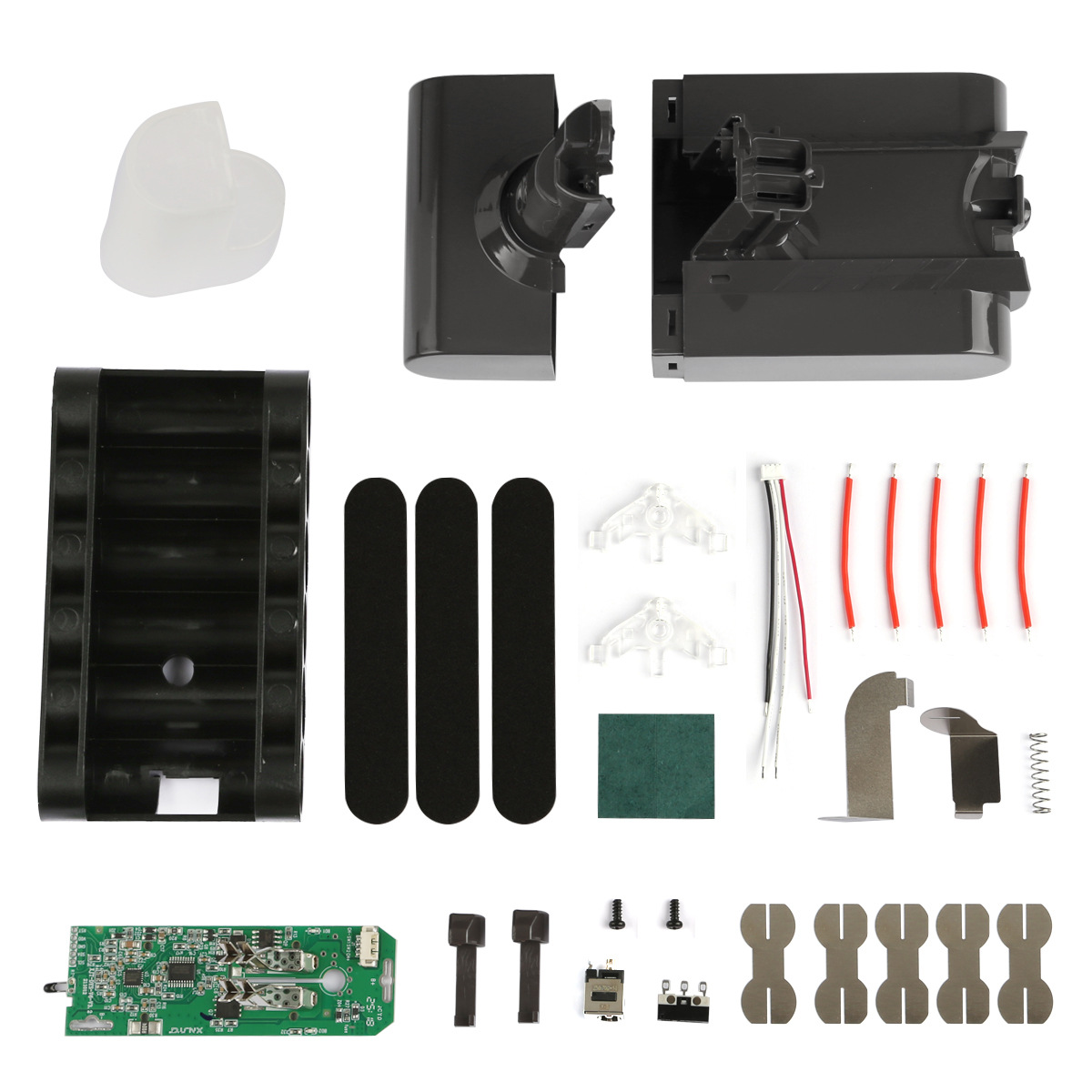 适用于戴森DYS V6吸尘器锂电池套料PCB电路板戴森保护板电池套料