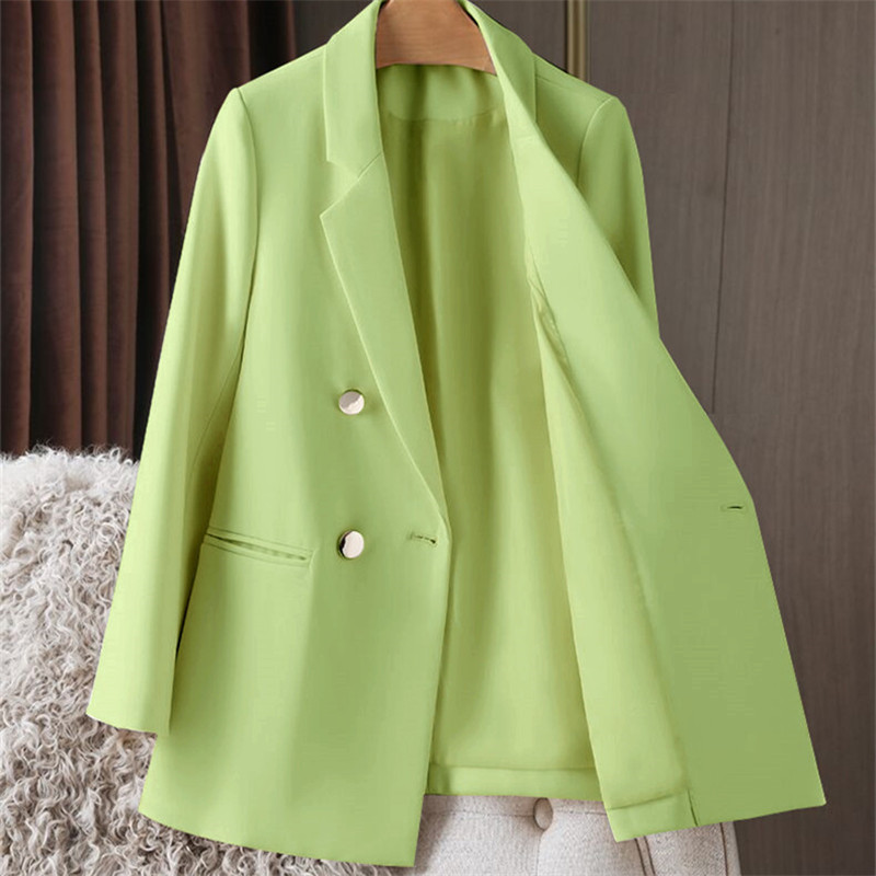 New Korean Style Loose Casual Spring and Autumn Blazer for Women 2026 Trendy Versatile Suit Jacket for Women