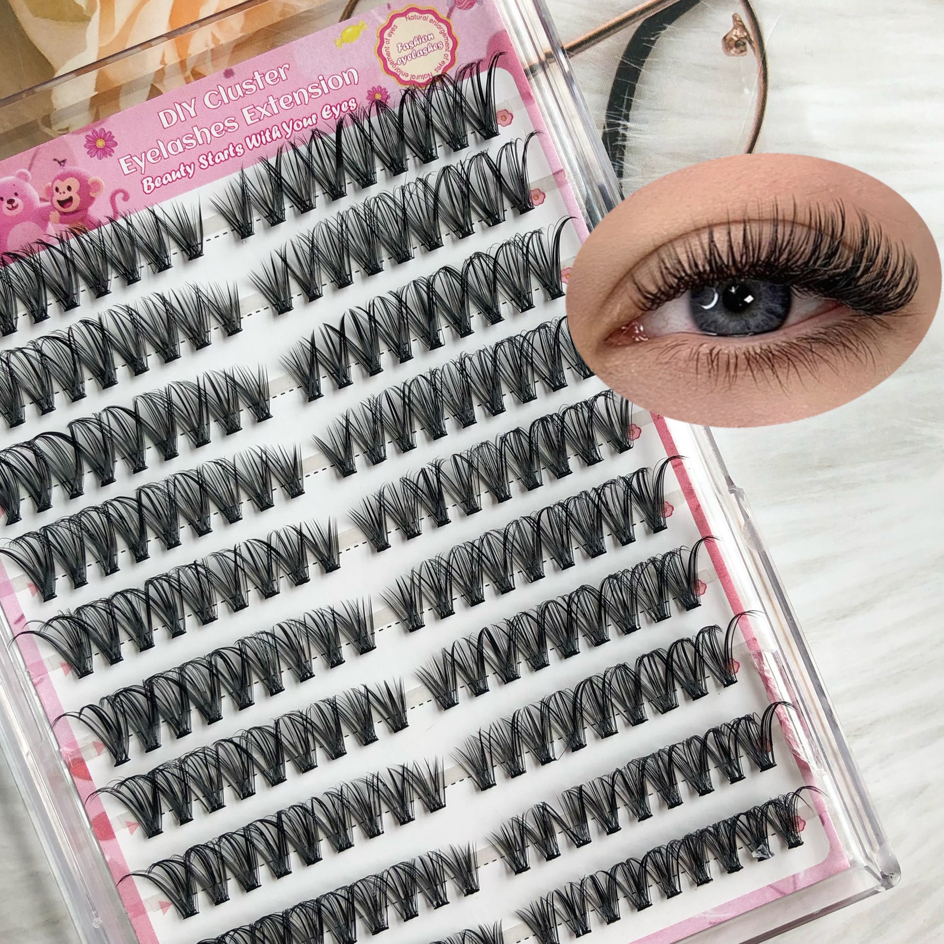 10 filas de MJ100 sin pegamento