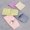 Manufactor Two-sided Suede Microfiber Flip Jewelry bags high-grade Necklace Jewellery Envelopes Jewelry Packaging bag