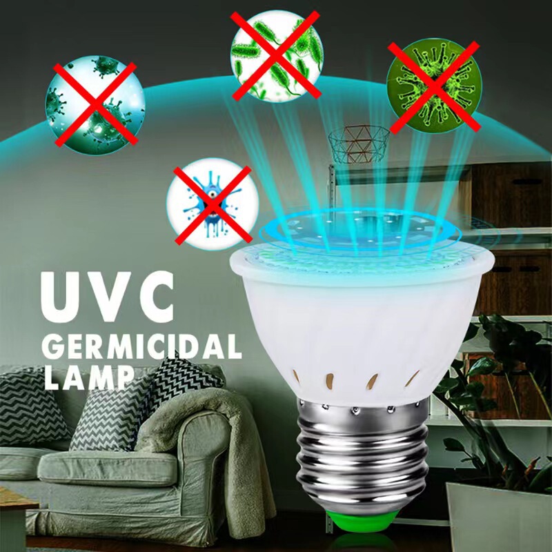 E27Gu10E14 Head Uv Led Corn Germicidal Lamp 395 Ultraviolet Sterilization and Disinfection Spotlight E27Gu10 Mite Removal E27Gu10E14 Head Uv Led Corn Germicidal Lamp 395 Ultraviolet Sterilization and Disinfection Spotlight E27Gu10 Mite Removal