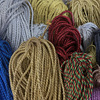 35mm weave colour Watkins weave Three strand rope clothing Gift box golden Watkins Silver Polyester fiber rope