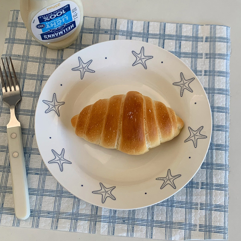 Ins Korean-Style Starfish Ceramic Plate, Simple and High-End, Beautiful Cake, Dessert, Fruit Plate, Pasta, Western Food Plate Ins Korean-Style Starfish Ceramic Plate, Simple and High-End, Beautiful Cake, Dessert, Fruit Plate, Pasta, Western Food Plate