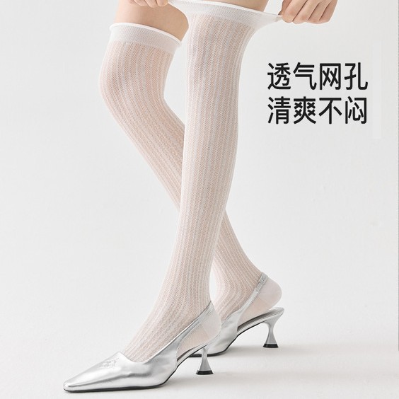 Factory direct sales new summer sun protection ultra-thin white bow…