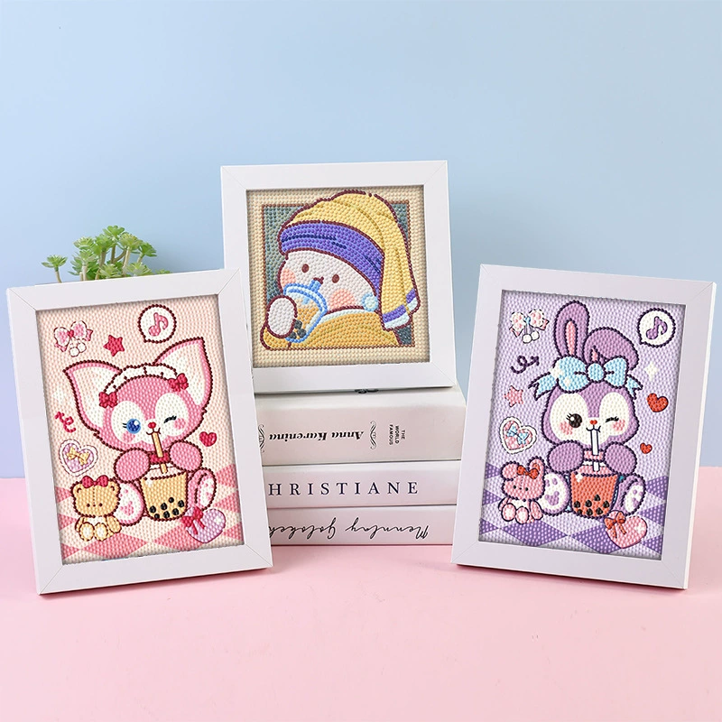 Cartoon Diamond Painting 2024 Новые Детские DIY Handmade Звезда Дайлу Алмазная Паттипация высокоценная подарочная