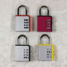 大号4位密码金属密码锁_多色精致精品密码锁_健身房防盗密码挂锁