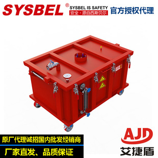 SYSBEL Sibel BatteRy EmeRgency StoRage Box FiRepRoof SecuRity Cabinet WA 960150 R Antiseptic Cabinet StoRage