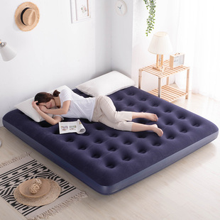 Home Air Mattress Lazy Double Inflatable Bed Single Outdoor Air Mattress Foldable Outdoor Portable Thickened Nap Bed