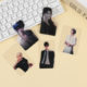 Star through card custom peripheral small card official card TNT era peripheral laser Lomo round corner card postcard