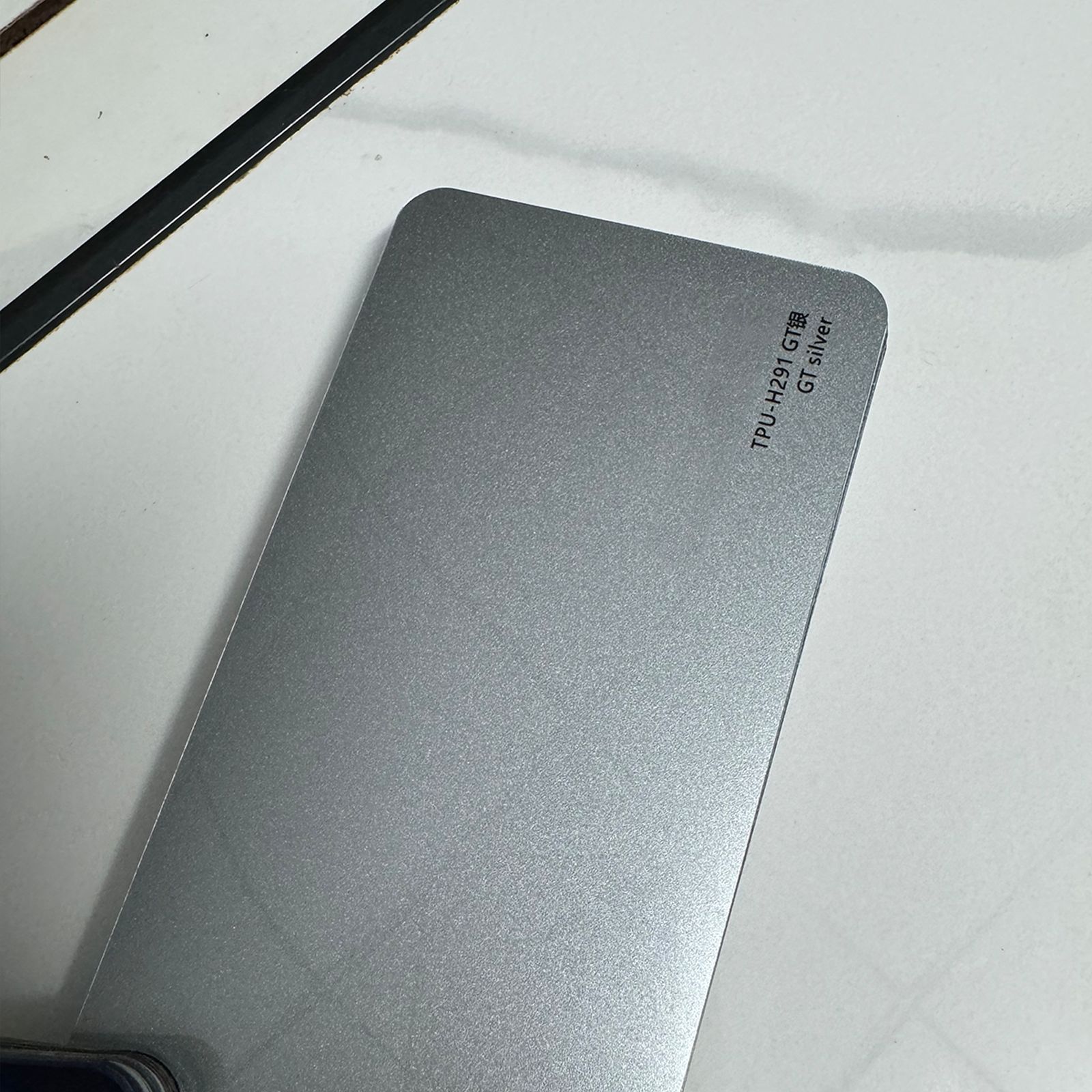 Pre-Cut TPU Color Change: Tesla Car paint protective film - tpu-gt-silver-tesla-cybertruck-dedicated-car-cutting