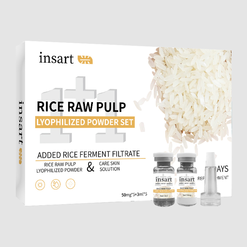 Set de Polvo Liofilizado de Péptido de Cobre y Colágeno, Hidratante, para Cuidado Facial