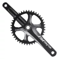 PROWHEEL Haomeng GRAVEL Кривошип с зубчатой пластиной 42 зуб. Положительный и отрицательный зуб, одинарная пластина, звездочка 9-11 скоростей