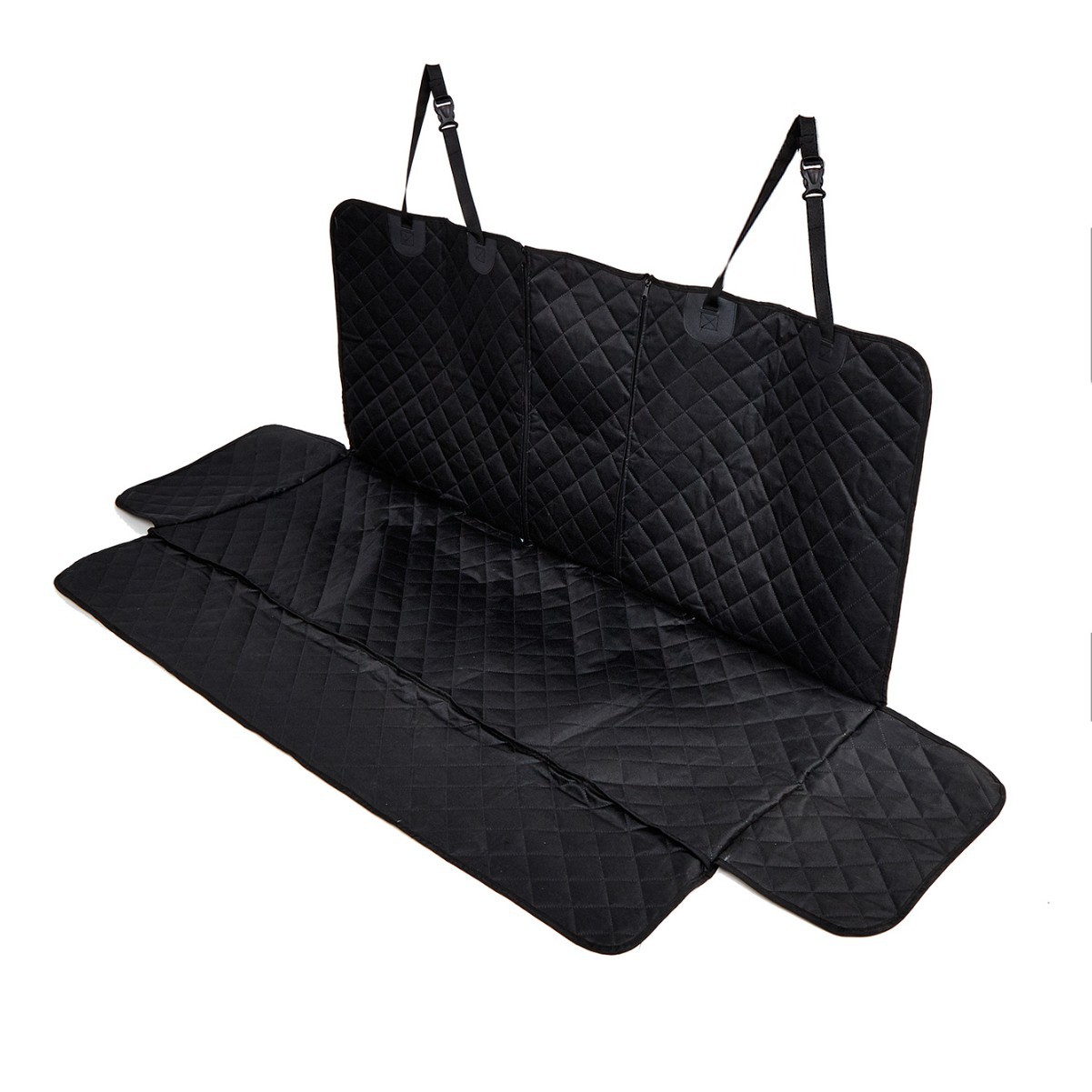 Cojín para automóvil para mascotas de Amazon transfronterizo Cojín para automóvil para perros Asiento trasero Cojín antisucio para perros artefacto