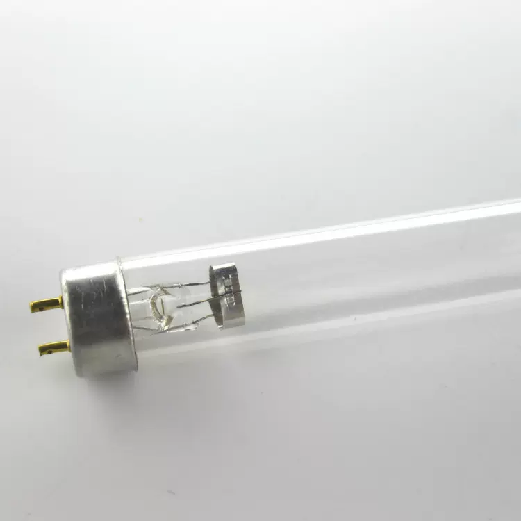 高硼玻璃杀菌灯管T8 15W18W20W30W36W75W55W无臭氧254nm带保护环