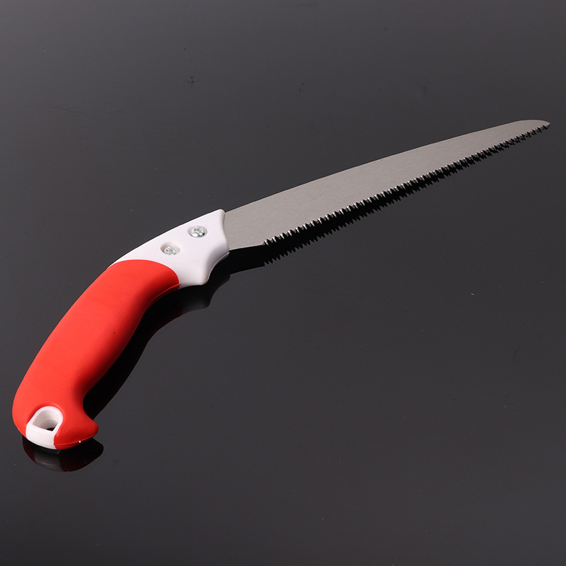 SK5 straight saw, hand saw, waist saw, 270 fine toothed saw, high-temperature quenching, garden gardening, woodworking, pruning and cutting
