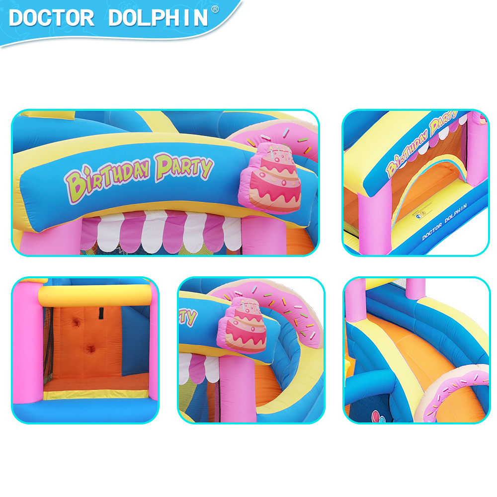 Doctor Pig| Castillo interior para niños Castillo infantil infláble trampolín infláble trampolín infláble para niños