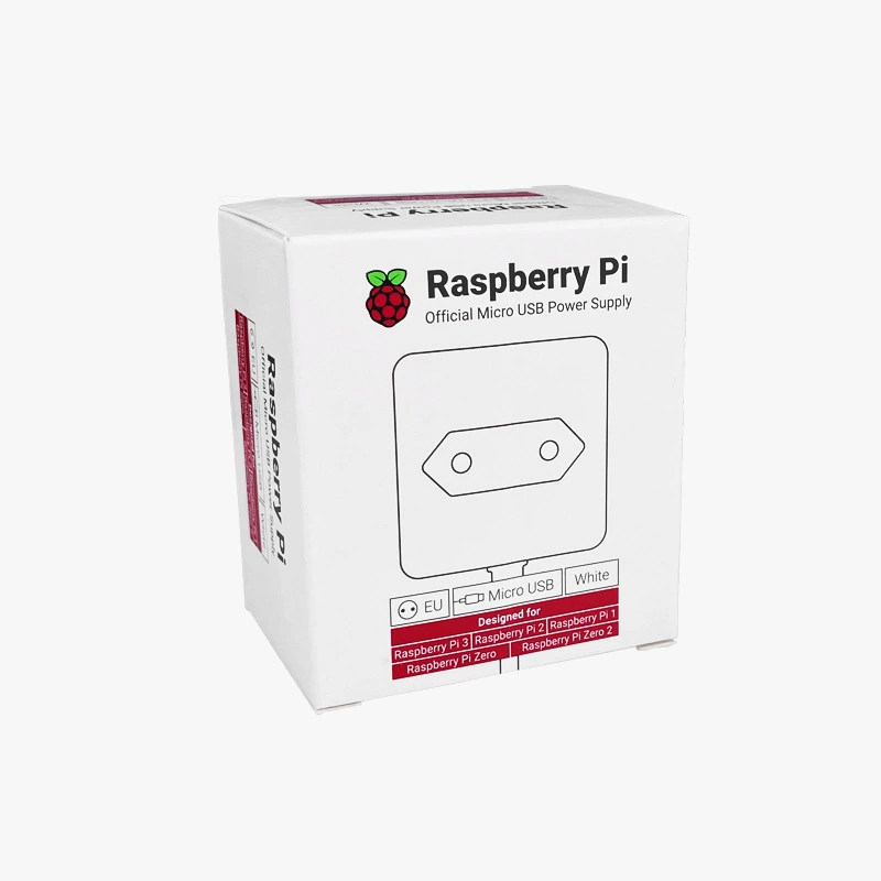 Raspberry Pi Zero2W/3B official original Micro USB power cord