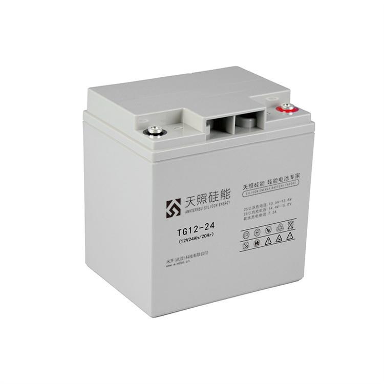 天照硅能蓄电池TG12-40 无污染免维护电瓶 太阳能发电路灯照明电