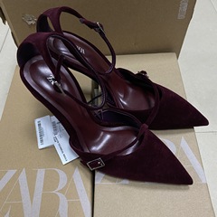 国境を越えた対外貿易加工欧米の女性靴の新製品足首のバックルの先のハイヒールの細いヒールの英倫風