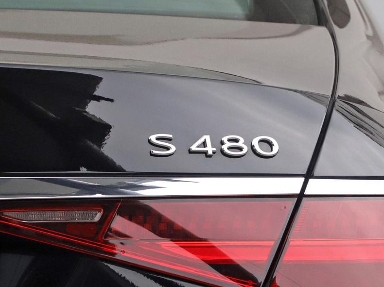 Suitable for 2021 Maybach S400 car stickers, S480 rear emblem, S580 car logo, S600 engine displacement badge, and S680 modifications