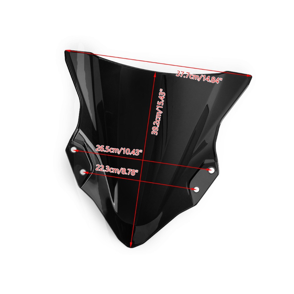 Applicable to Kawasaki NINJA400 2018-2020 motorcycle windshield deflector modified front windshield