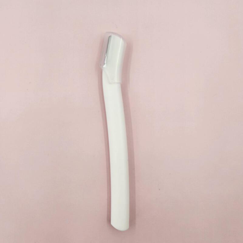 メーカー卸売シャープで安全なマクロ刃眉毛カミソリ新しいマルチカラーストレートハンドル眉毛カミソリ美容ツール|undefined