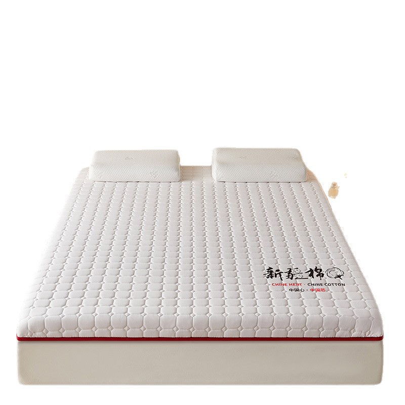 Colchón plegable doméstico de algodón de Xinjiang camas de tatami gruesas colchón para alquiler de dormitorios de estudiantes especiales