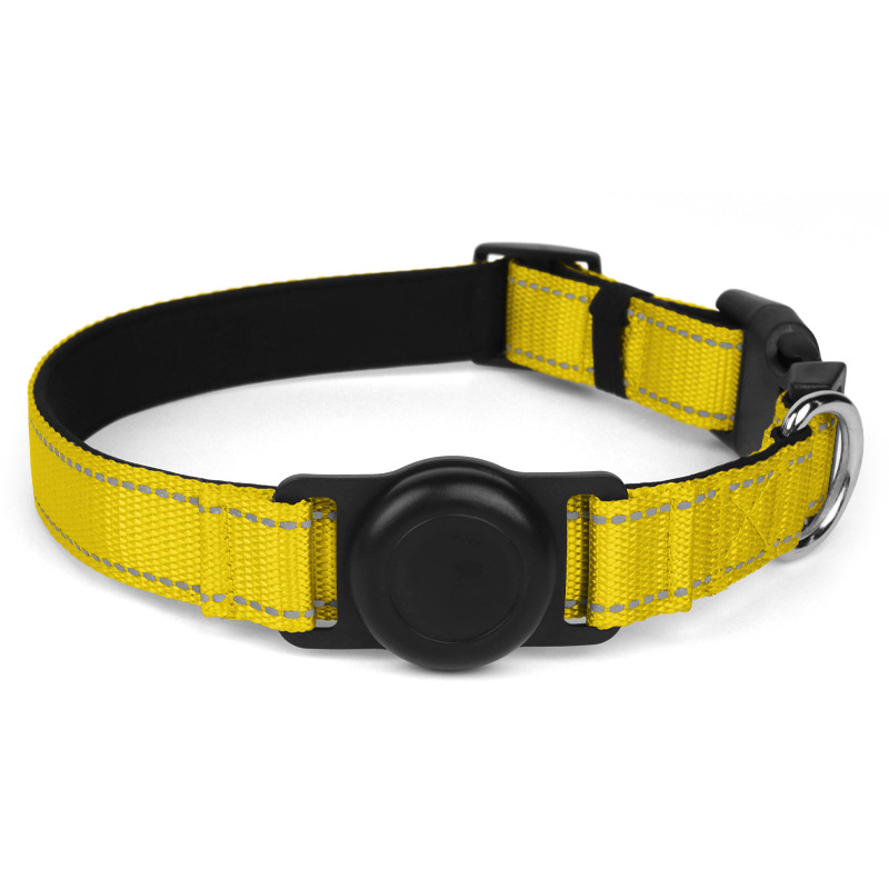 Collar de mascota con inscripción, collar de gato anti-asfixia, AirTag, abrigo protector, collar de perro