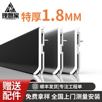 佛山厂家批发铝合金踢脚线双层超薄极窄卡扣式金属不锈钢地脚线条