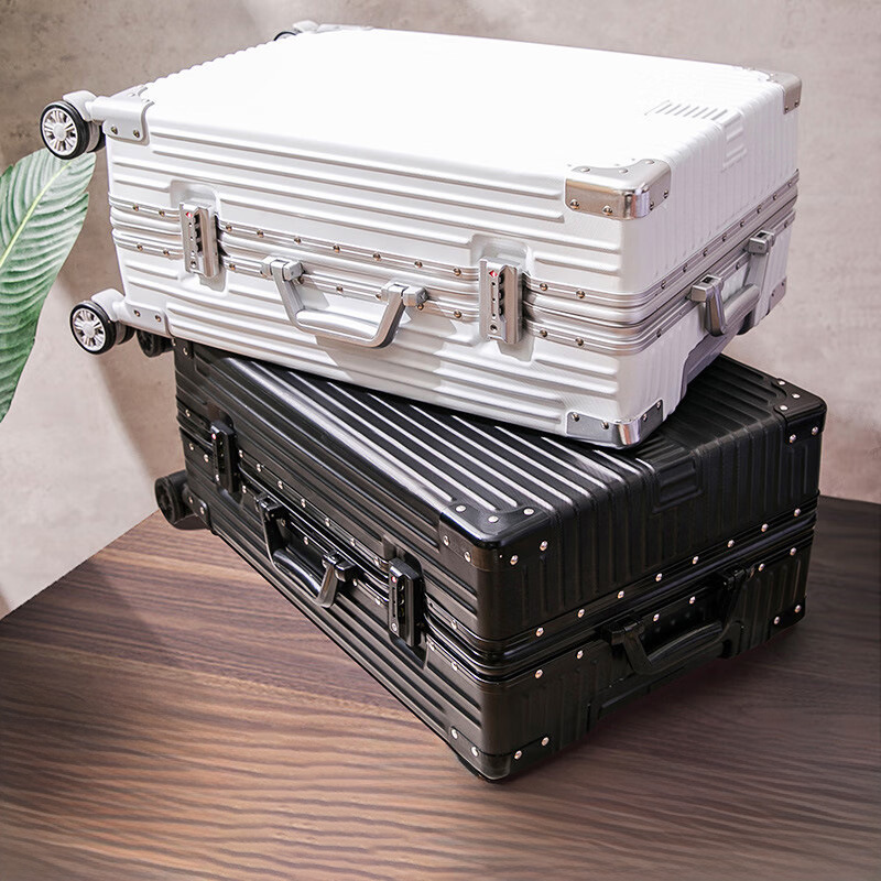 Maleta de mujer red retro 20 pulgadas pequeña caja de viaje de tirón 24 pulgadas maleta de estudiante rueda universal