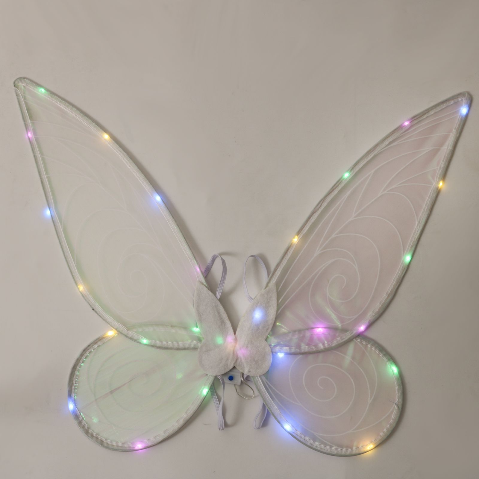 Amazon crossover niños adultos decoración con alas de luz Halloween adultos niños espalda con alas de luz intermitente