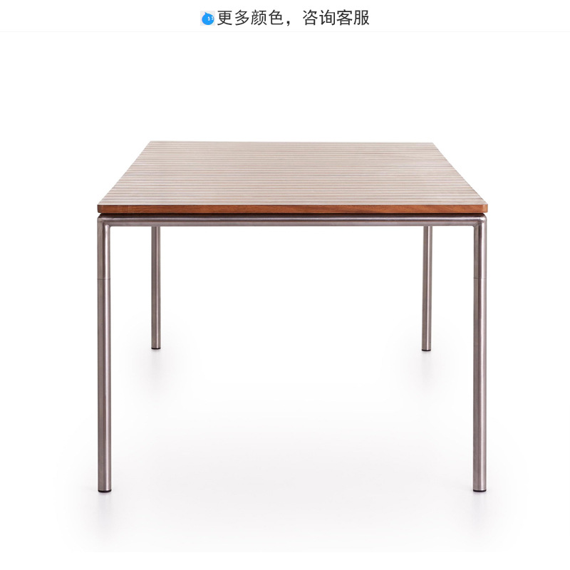 Mesas y sillas al aire libre Patio villa al aire libre balcón al aire libre silla de aleación de aluminio hotel ocio jardín muebles