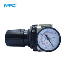 厂家批发NPPC气源处理器空气调压阀 减压阀调节阀气动可调压表