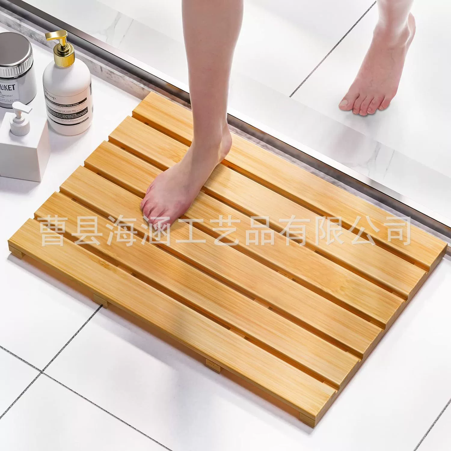 Производители спот бамбуковые нескользящие коврики для ванной комнаты