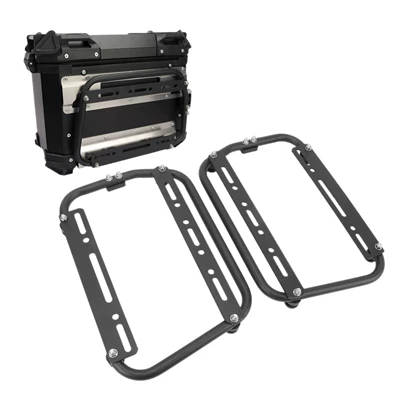 Motorcycle Universal Side Box Bracket: Motorcycle trunk