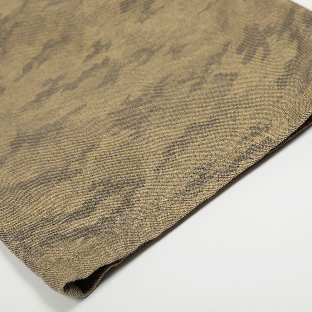 Punk-Cargohose für Herren in dunkler Camouflage-Optik, locker geschnitten, mit weitem Bein und vielen Taschen – trendige Marke_voghion.com