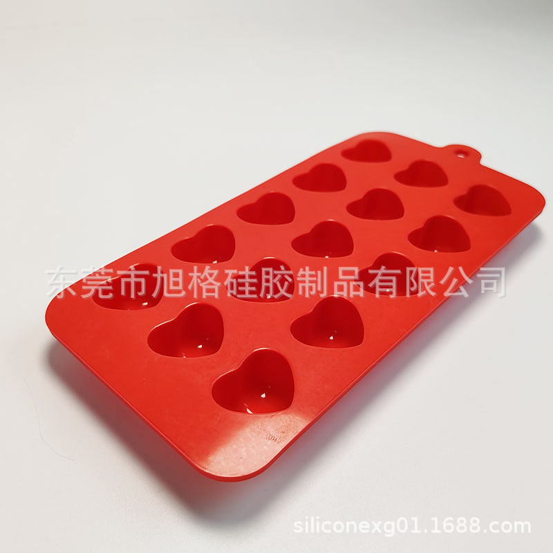15格爱心硅胶模