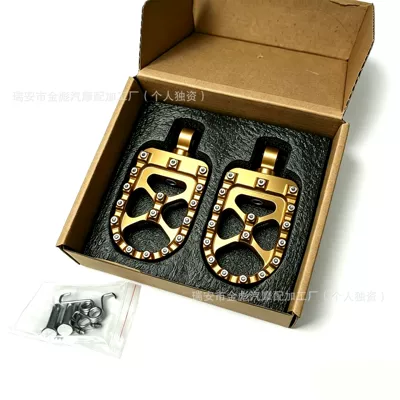 Motorcycle pedals – Accessories Cnc Aluminum Alloy - harley-model-gold