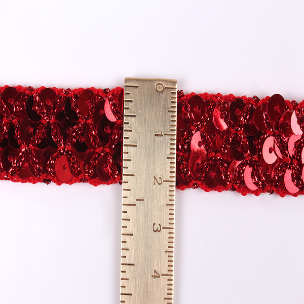 Caiyi Golden Lace spot Three -row of gold beads