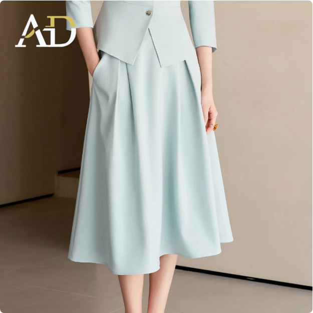 Blue skirt