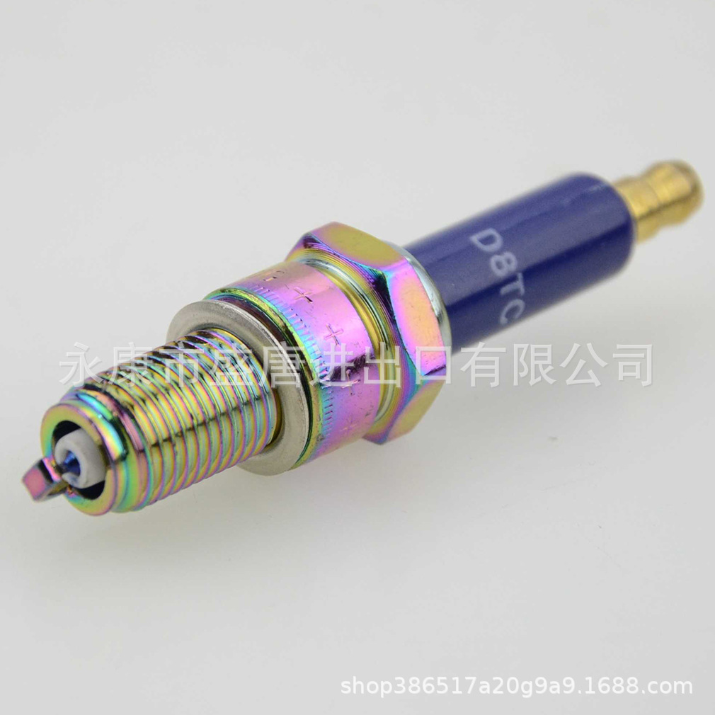 GOOFIT D8TC spark plug fit GY 6 150cc 200cc Kazuma pocket bike scooter